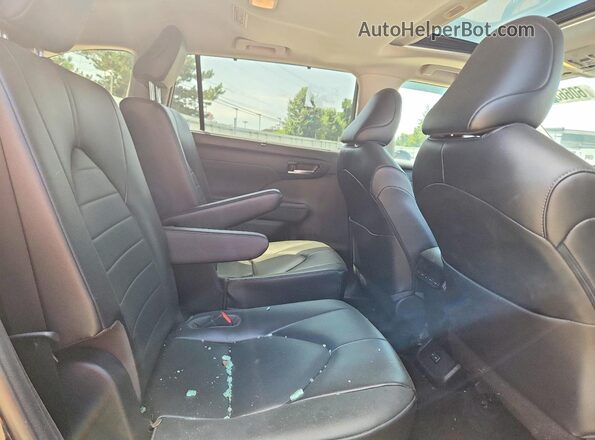 5TDKDRBH8PS511645 2023 TOYOTA HIGHLANDER Black Vista interior trasera