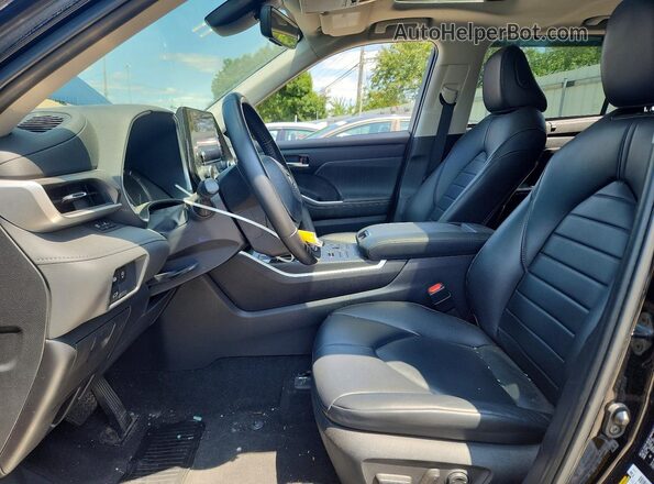 5TDKDRBH8PS511645 2023 TOYOTA HIGHLANDER Black Vista interior delantera