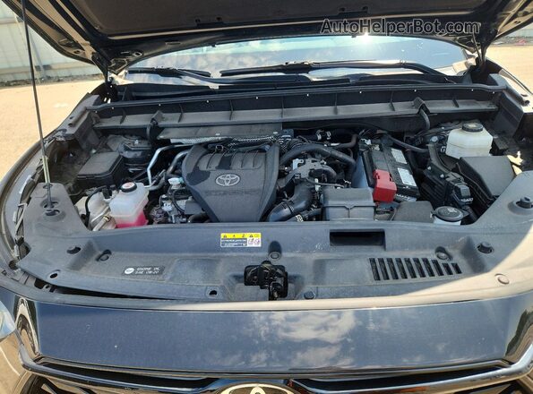 5TDKDRBH8PS511645 2023 TOYOTA HIGHLANDER Black Vista del compartimento del motor