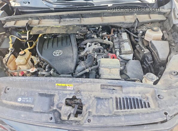 5TDKDRBH8PS512150 2023 TOYOTA HIGHLANDER Black Շարժիչի բաժամունքի տեսք