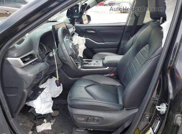 5TDKDRBH8RS535432 2024 TOYOTA HIGHLANDER Black Սալոնի դիմացի տեսք