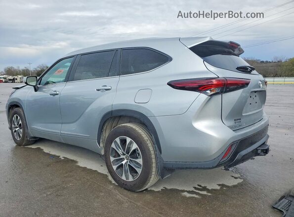 5TDKDRBH8SS592610 2025 TOYOTA HIGHLANDER Silver Trasero izquierdo