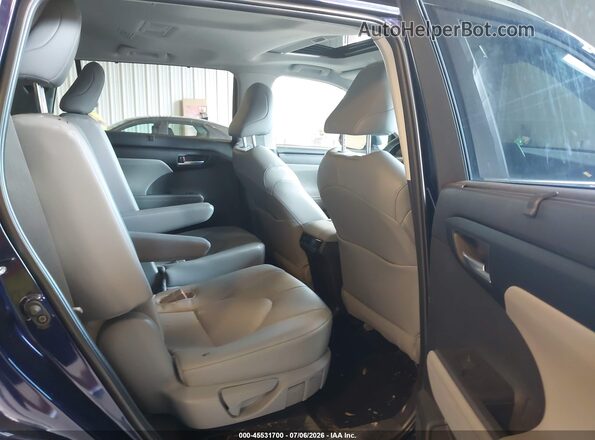5TDKDRBH8TS602540 2026 TOYOTA HIGHLANDER Синий Вид наклейки с VIN-кодом