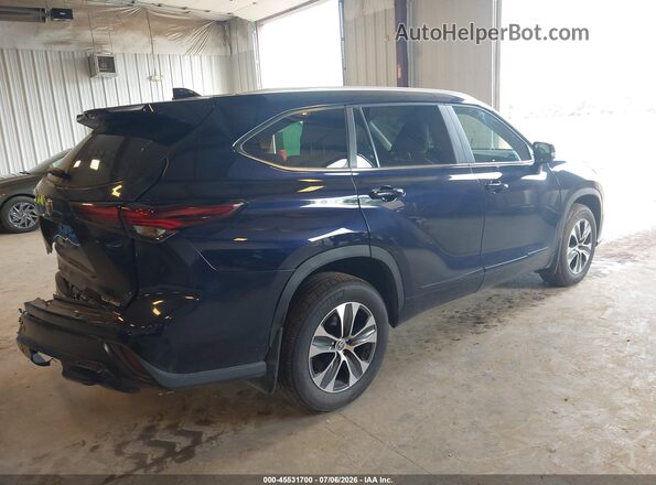 5TDKDRBH8TS602540 2026 TOYOTA HIGHLANDER Синий Задняя правая четверть