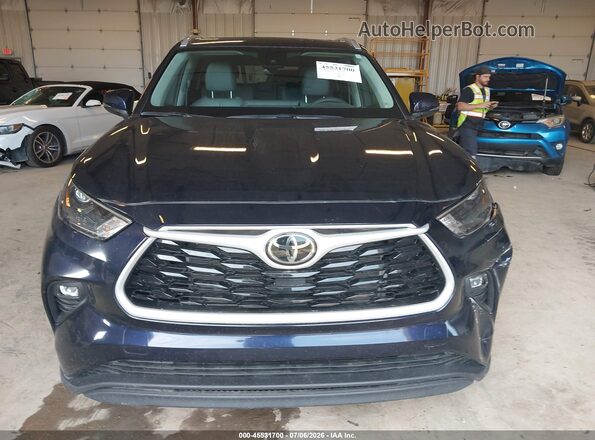 5TDKDRBH8TS602540 2026 TOYOTA HIGHLANDER Синий Вид щитка приборов