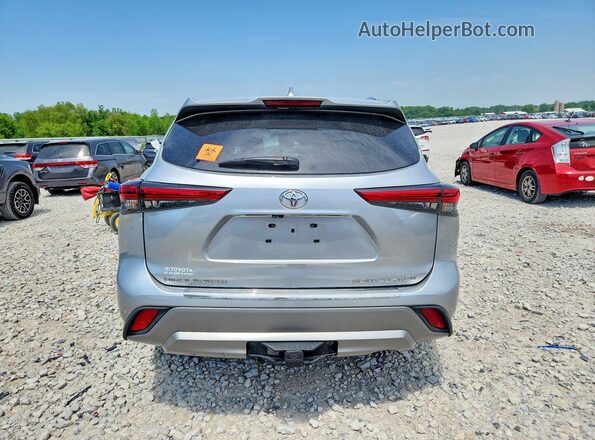 5TDKDRBH9PS003541 2023 TOYOTA HIGHLANDER Silver Հետևի տեսք