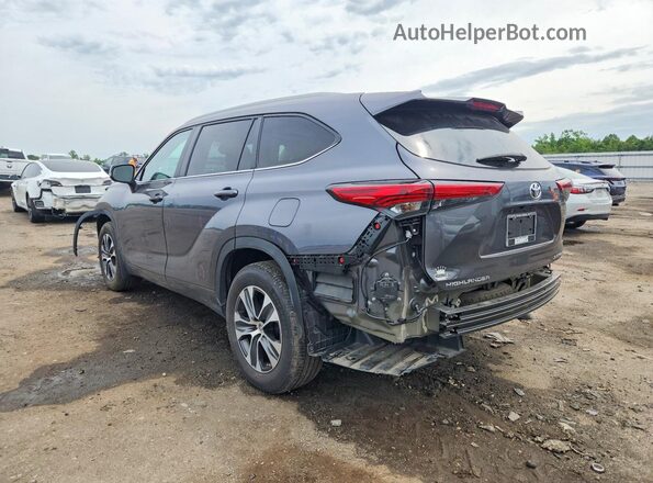 5TDKDRBH9PS039357 2023 TOYOTA HIGHLANDER Charcoal უკანა მარცხენა