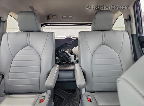 5TDKDRBH9PS039357 2023 TOYOTA HIGHLANDER Charcoal უკანა სავარძლების ხედი