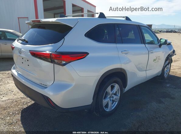 5TDKDRBH9PS520810 2023 TOYOTA HIGHLANDER White უკანა მარჯვენა