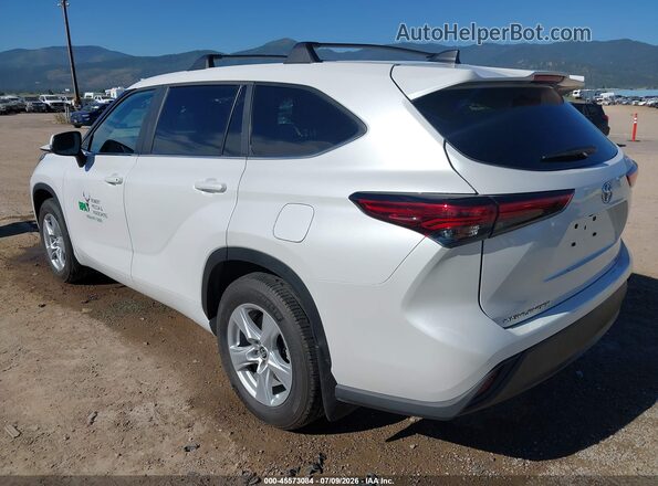 5TDKDRBH9PS520810 2023 TOYOTA HIGHLANDER White უკანა მარცხენა