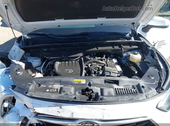 5TDKDRBH9PS520810 2023 TOYOTA HIGHLANDER White უკანა ხედი