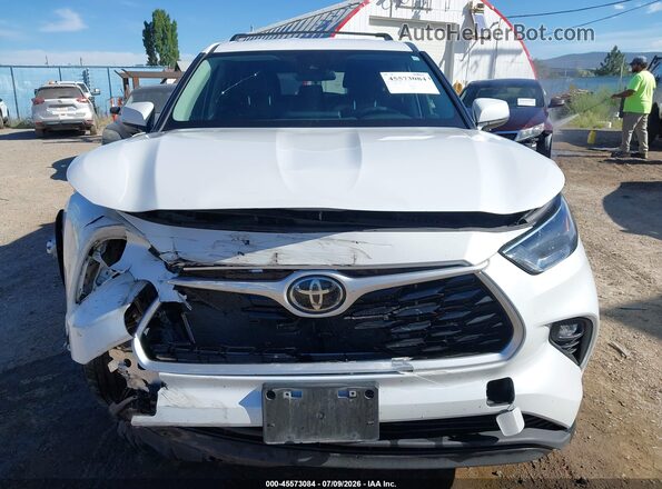 5TDKDRBH9PS520810 2023 TOYOTA HIGHLANDER White უკანა სალონის ხედი