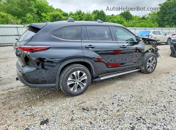 5TDKDRBH9RS566902 2024 TOYOTA HIGHLANDER Black Задня права чверть