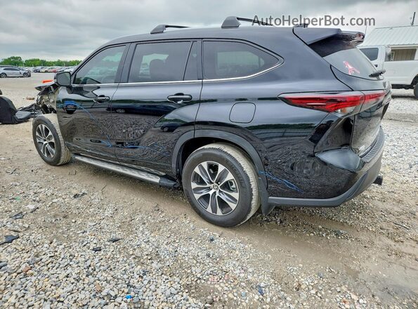 5TDKDRBH9RS566902 2024 TOYOTA HIGHLANDER Black Задня ліва чверть
