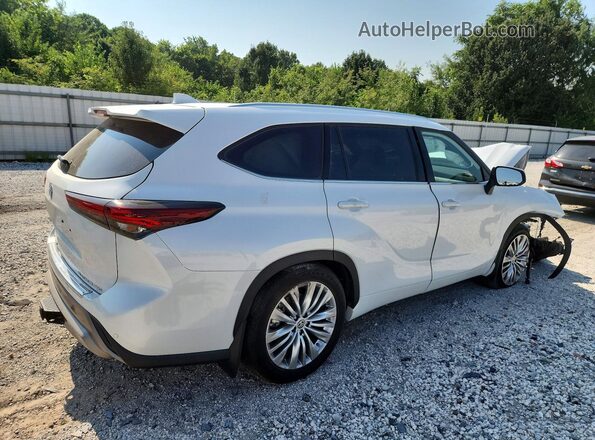 5TDKDRBH9SS580255 2025 TOYOTA HIGHLANDER White Tył prawy