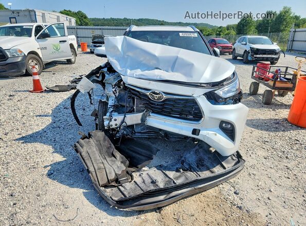 5TDKDRBH9SS580255 2025 TOYOTA HIGHLANDER White Widok z przodu