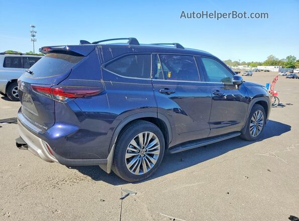 5TDKDRBH9TS598045 2026 TOYOTA HIGHLANDER Blue Trasero derecho