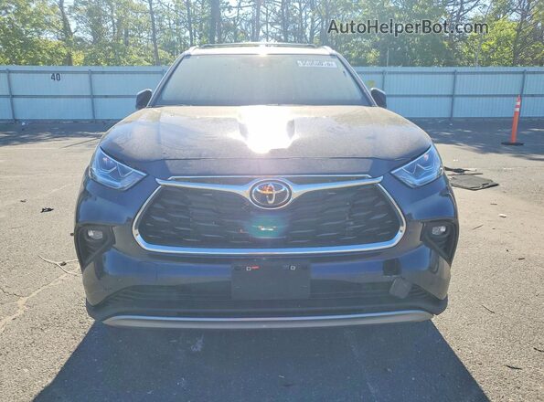 5TDKDRBH9TS598045 2026 TOYOTA HIGHLANDER Blue Vista frontal