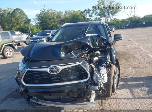 5TDKDRBH9TS606063 2026 TOYOTA HIGHLANDER Black წინა ხედი