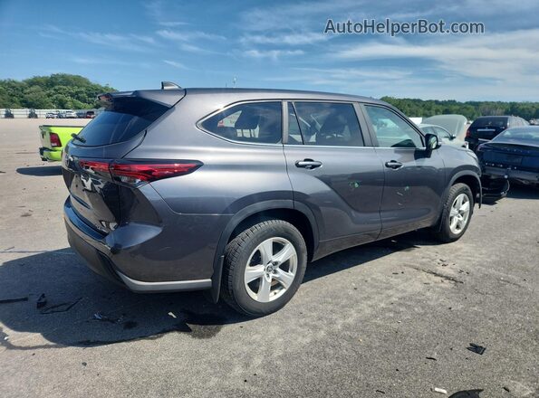 5TDKDRBHXPS007243 2023 TOYOTA HIGHLANDER Gray 
