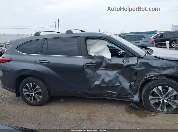 5TDKDRBHXPS007825 2023 TOYOTA HIGHLANDER Gray Vista interior de 360 grados