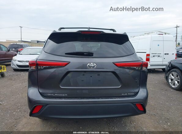 5TDKDRBHXPS007825 2023 TOYOTA HIGHLANDER Gray 