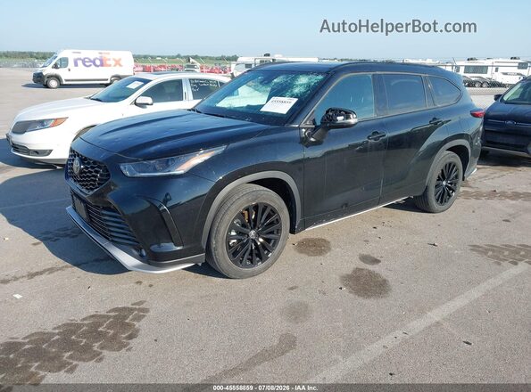 5TDKDRBHXPS519150 2023 TOYOTA HIGHLANDER Black Front left