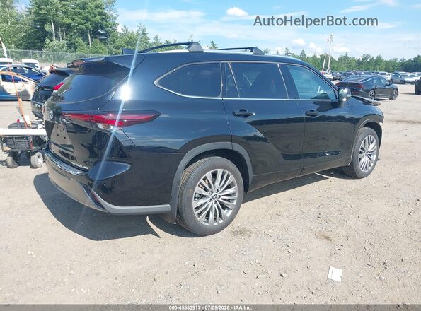 5TDKDRBHXRS564155 2024 TOYOTA HIGHLANDER Black Tył prawy