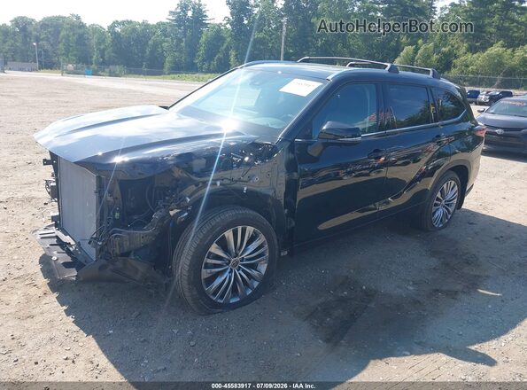 5TDKDRBHXRS564155 2024 TOYOTA HIGHLANDER Black Przód lewy