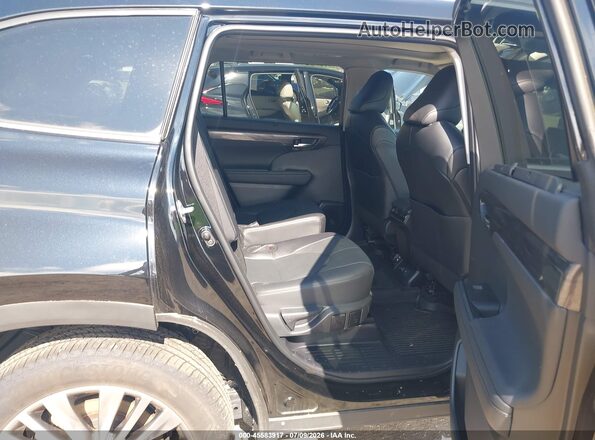 5TDKDRBHXRS564155 2024 TOYOTA HIGHLANDER Black Widok naklejki z numerem VIN