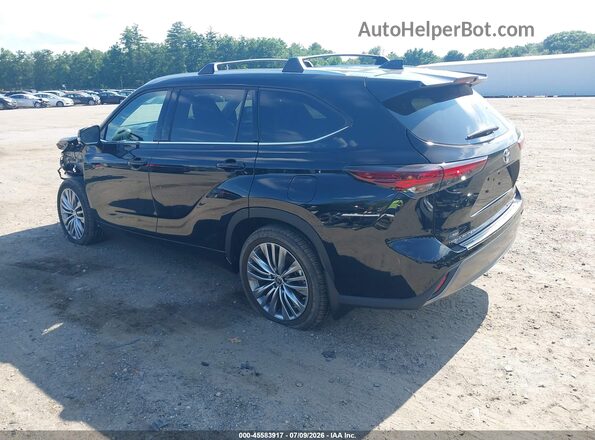 5TDKDRBHXRS564155 2024 TOYOTA HIGHLANDER Black Tył lewy