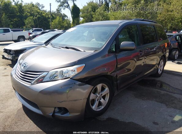 5TDKK3DC1GS732265 2016 TOYOTA SIENNA Gray Front left