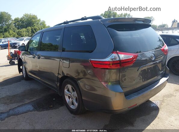 5TDKK3DC1GS732265 2016 TOYOTA SIENNA Gray Rear left
