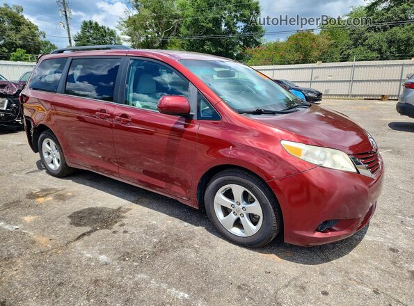 5TDKK3DC1GS748739 2016 TOYOTA SIENNA Red Delantero derecho