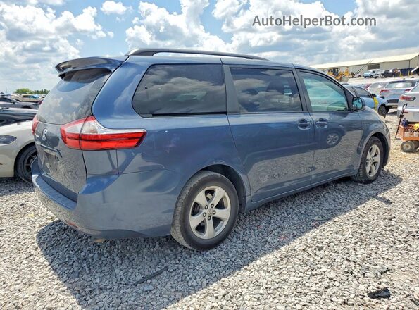 5TDKK3DC3GS701373 2016 TOYOTA SIENNA Blue Задня права чверть