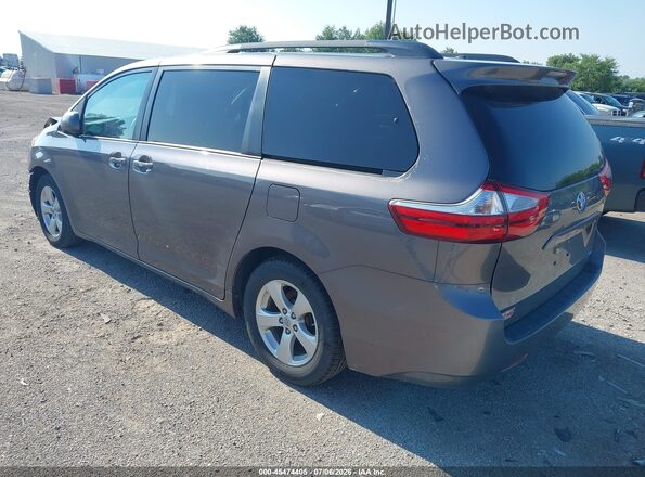 5TDKK3DC4GS726282 2016 TOYOTA SIENNA Gray Задня ліва чверть