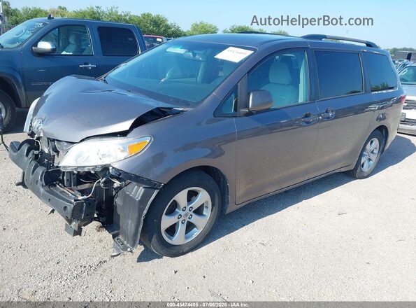 5TDKK3DC4GS726282 2016 TOYOTA SIENNA Gray Передня ліва чверть
