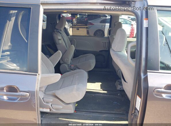5TDKK3DC4GS726282 2016 TOYOTA SIENNA Gray Вид наклейки з VIN-кодом
