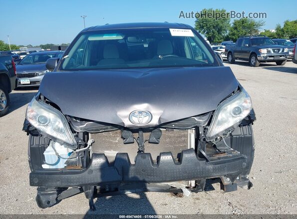 5TDKK3DC4GS726282 2016 TOYOTA SIENNA Gray Вид задньої частини салону
