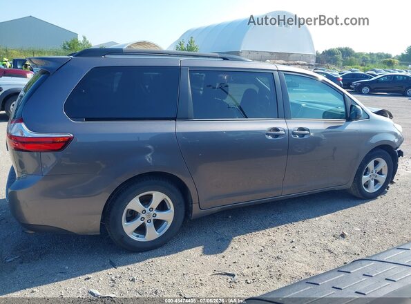 5TDKK3DC4GS726282 2016 TOYOTA SIENNA Gray Панорамний вид салону 360°