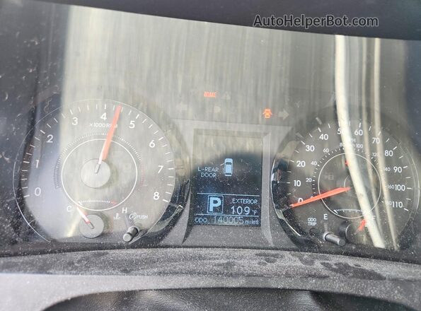 5TDKK3DC4GS757211 2016 TOYOTA SIENNA Blue Вид щитка приладів