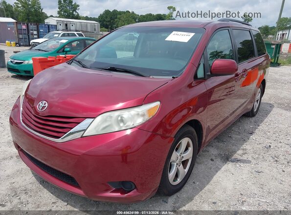 5TDKK3DC7GS693391 2016 TOYOTA SIENNA Red Դիմացի տեսք