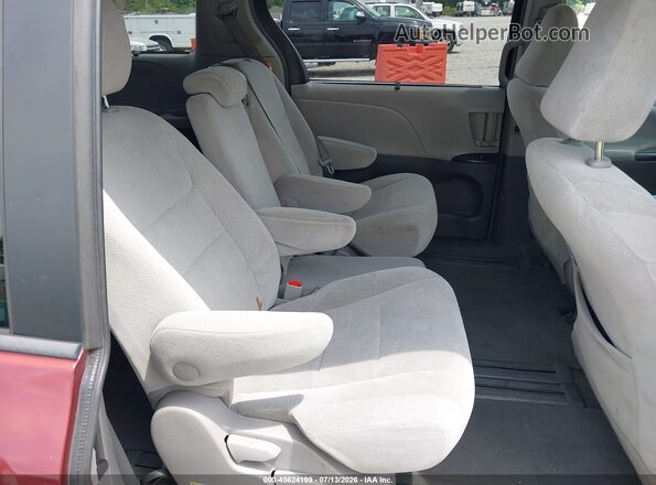 5TDKK3DC7GS693391 2016 TOYOTA SIENNA Red VIN կոդի պիտակի տեսք