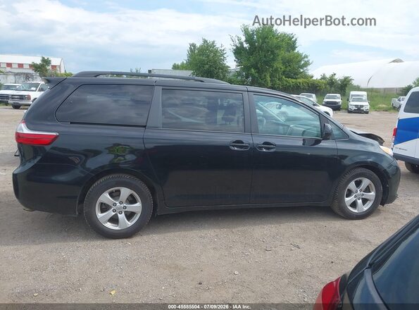 5TDKK3DC7GS724459 2016 TOYOTA SIENNA Black Вид задньої частини салону