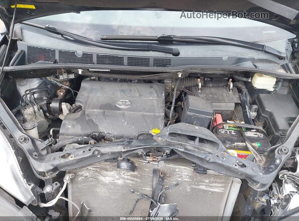 5TDKK3DC7GS724459 2016 TOYOTA SIENNA Black Вид ззаду
