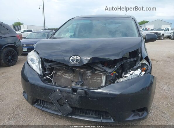 5TDKK3DC7GS724459 2016 TOYOTA SIENNA Black Вид щитка приладів