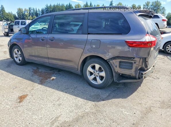 5TDKK3DC7GS724462 2016 TOYOTA SIENNA Gray Задня ліва чверть