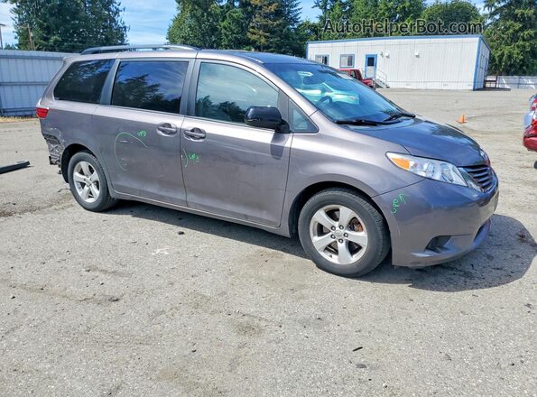 5TDKK3DC7GS724462 2016 TOYOTA SIENNA Gray Передня права чверть