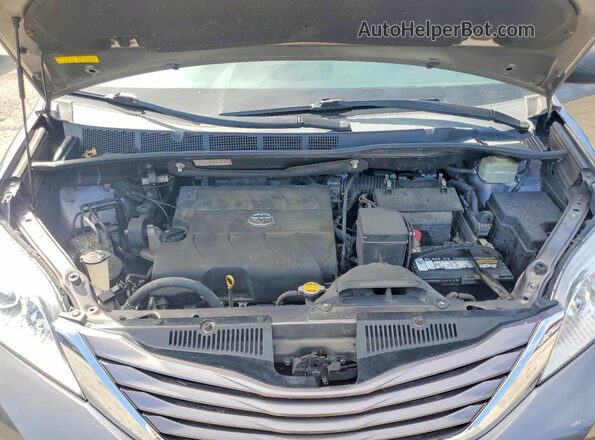 5TDKK3DC7GS724462 2016 TOYOTA SIENNA Gray Вид підкапотного простору