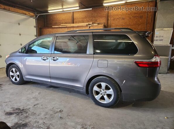 5TDKK3DC7GS727538 2016 TOYOTA SIENNA Gray Trasero izquierdo